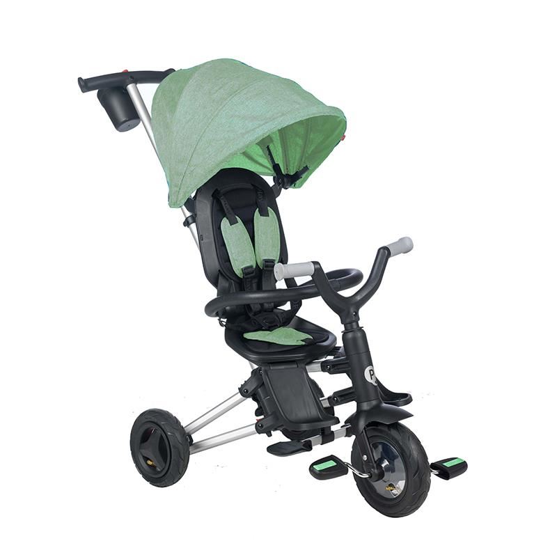 Tricicleta ultrapliabila Qplay Nova verde menta - gogobaby.ro