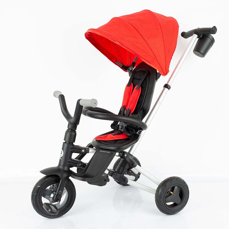 Tricicleta ultrapliabila Qplay Nova Rosu - gogobaby.ro