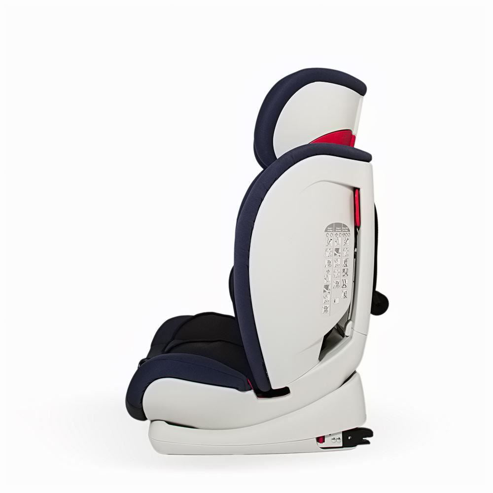 Scaun auto cu Isofix grupa 9-36 kg COCCOLLE Vela-Fix albastru - gogobaby.ro
