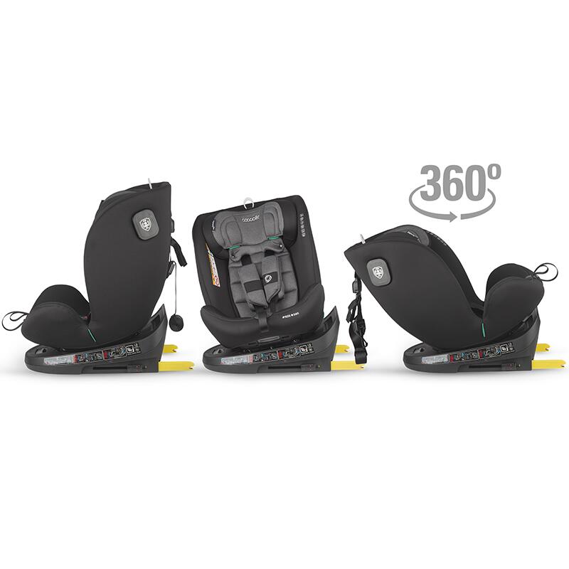 Scaun auto iSize 40-150 cm Coccolle Nova Diamond black - gogobaby.ro
