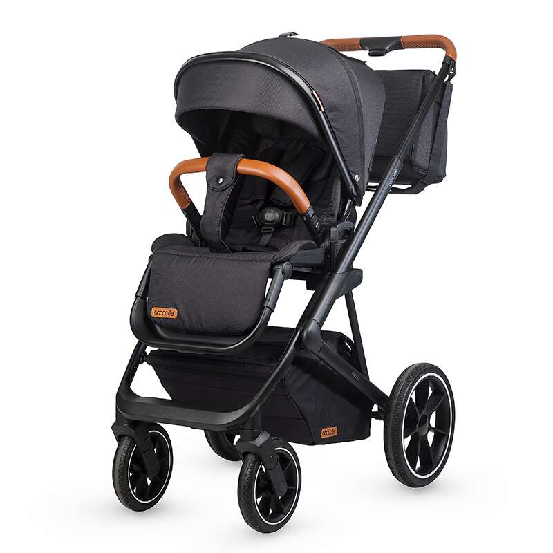 Carucior modular 2in1 Coccolle Nessia Diamond black - gogobaby.ro