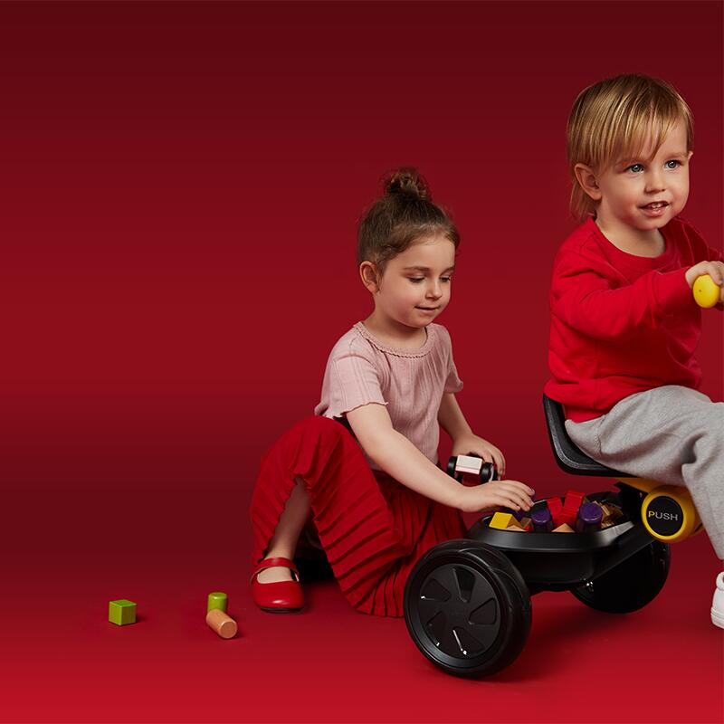 Tricicleta QPlay Ant Plus Albastru - gogobaby.ro