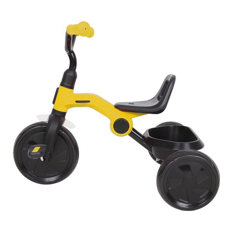 Tricicleta Qplay Ant Galben - gogobaby.ro