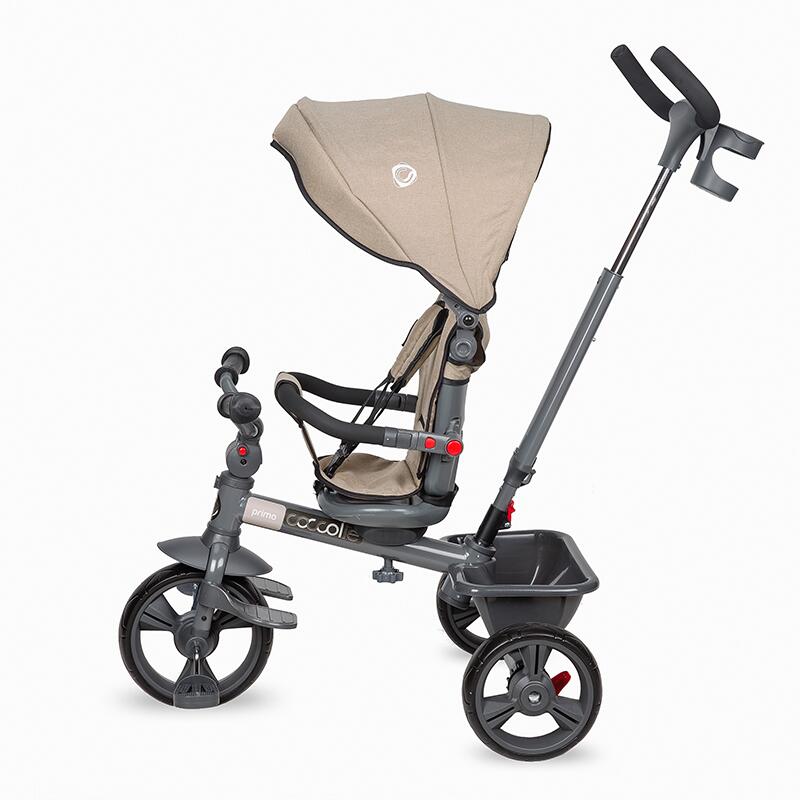 Tricicleta multifunctionala Coccolle Primo Lunar rock - gogobaby.ro