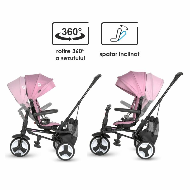 Tricicleta ultrapliabila Coccolle Spectra plus Orchid Violet - gogobaby.ro