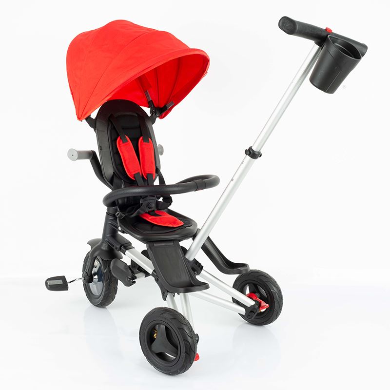 Tricicleta ultrapliabila Qplay Nova Rosu - gogobaby.ro