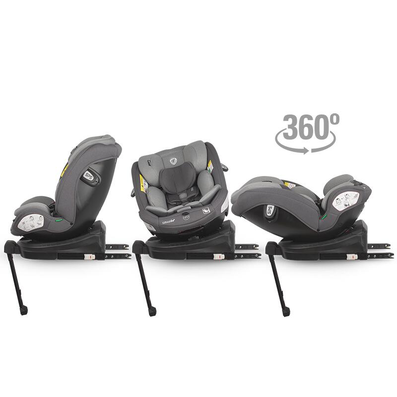 Scaun auto iSize 40-150 cm Coccolle Sidra Diamond black - gogobaby.ro