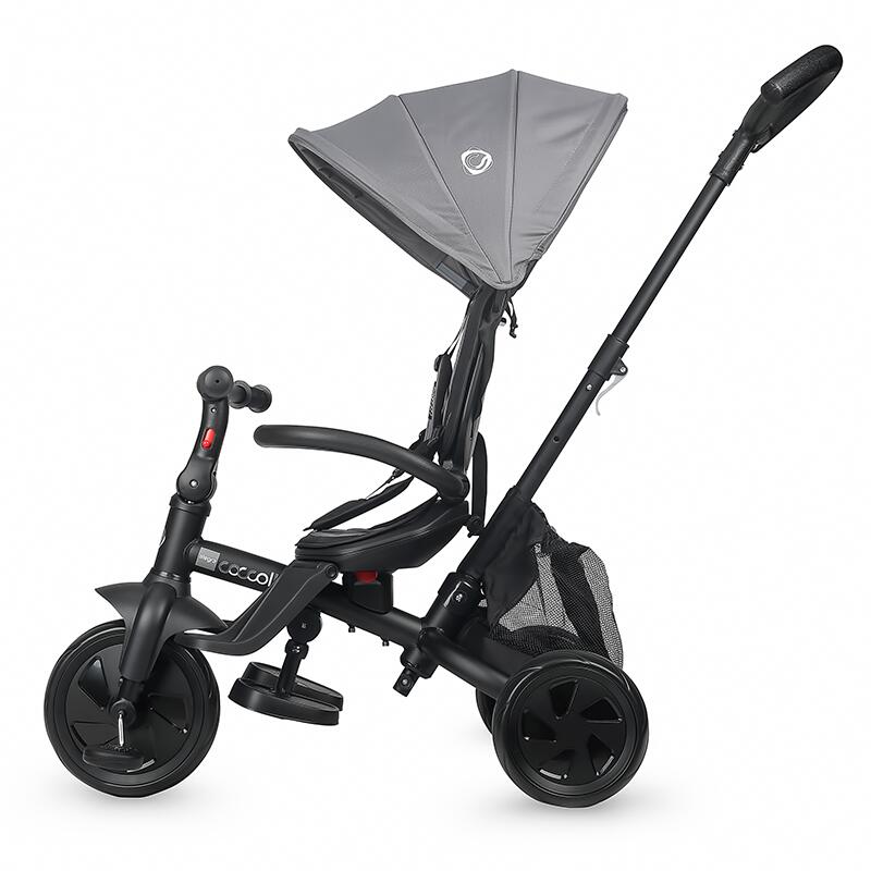 Tricicleta multifunctionala Coccolle Alegra Greystone - gogobaby.ro