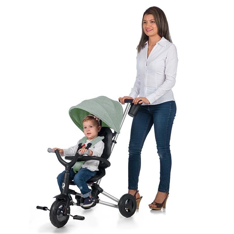 Tricicleta ultrapliabila Qplay Nova verde menta - gogobaby.ro
