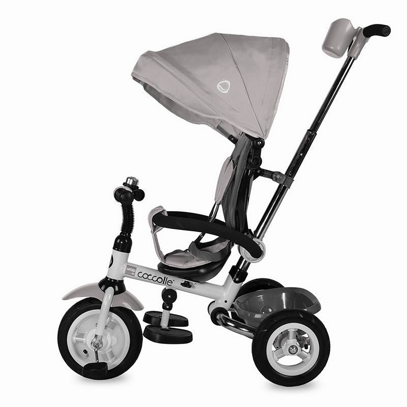 Tricicleta Coccolle Urbio Air gri - gogobaby.ro