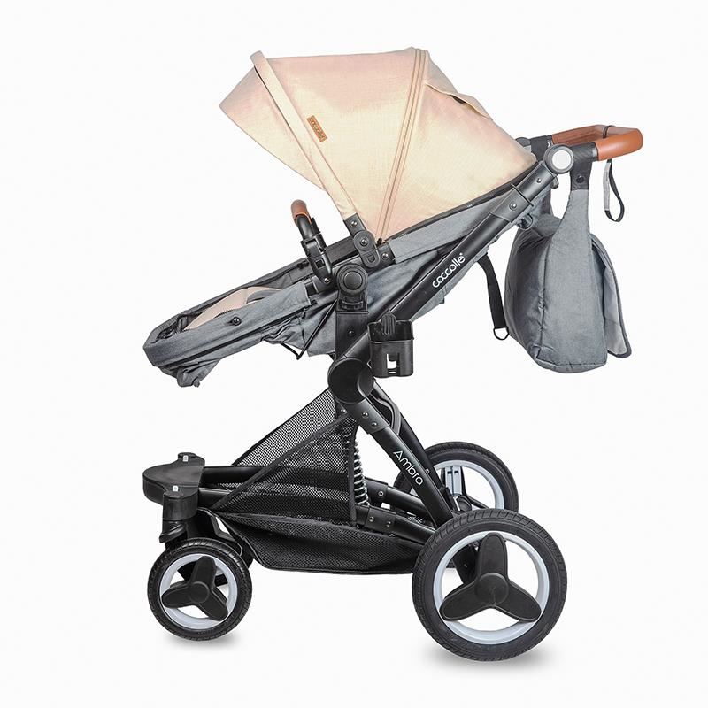 Carucior transformabil 3in1 Coccolle Ambra Safari Beige 2021 - gogobaby.ro