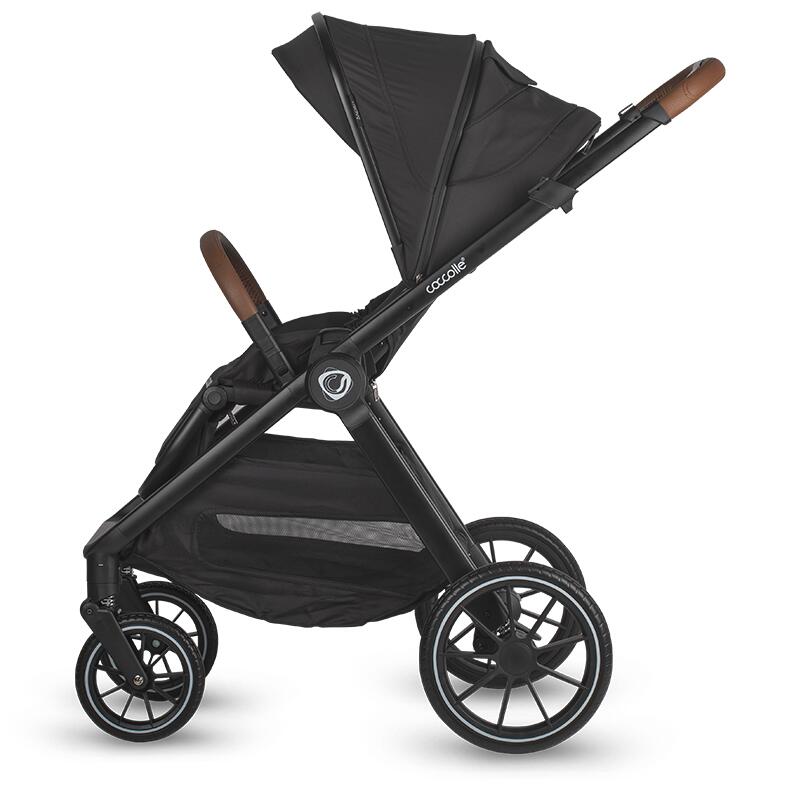Sistem modular 3in1 Coccolle Aspen Jet Black + Scoica Coccolle Knox Anthracite - gogobaby.ro