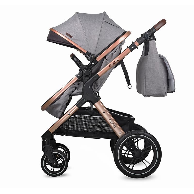 Carucior transformabil 3in1 Coccolle Melora Moonlit grey - gogobaby.ro