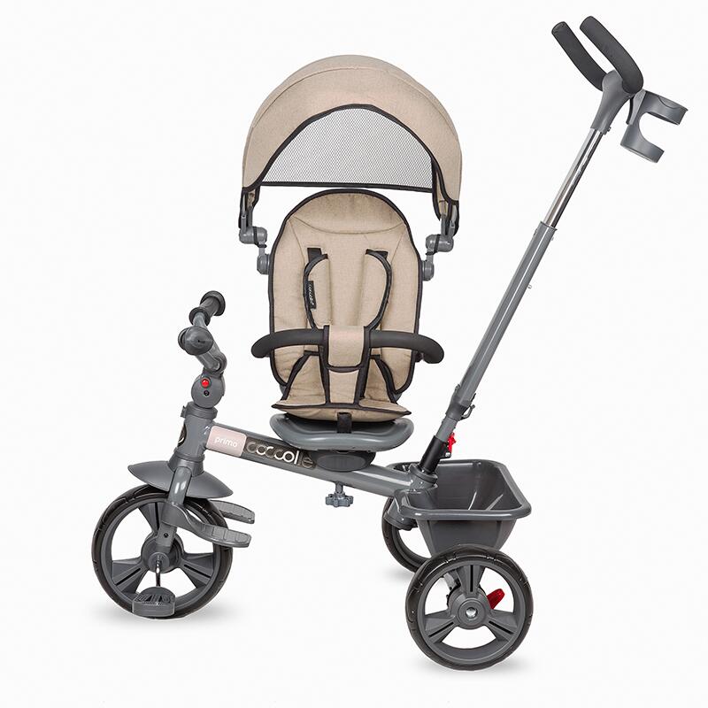 Tricicleta multifunctionala Coccolle Primo Lunar rock - gogobaby.ro