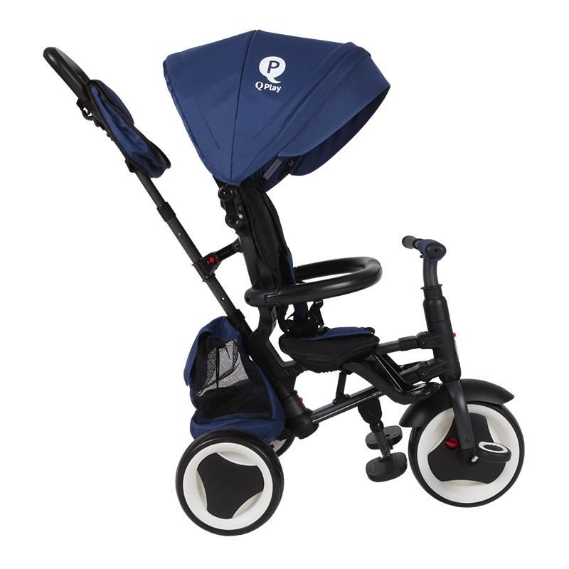 Tricicleta pliabila Qplay Rito+ Albastru - gogobaby.ro