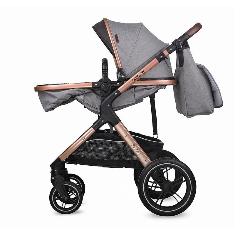 Carucior transformabil 3in1 Coccolle Melora Moonlit grey - gogobaby.ro