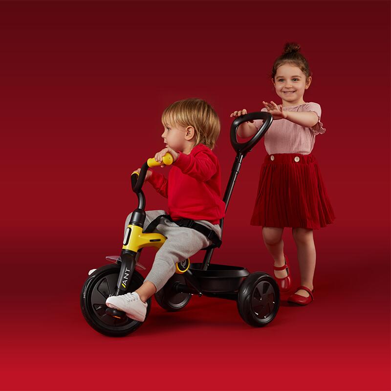 Tricicleta QPlay Ant Plus Gri - gogobaby.ro