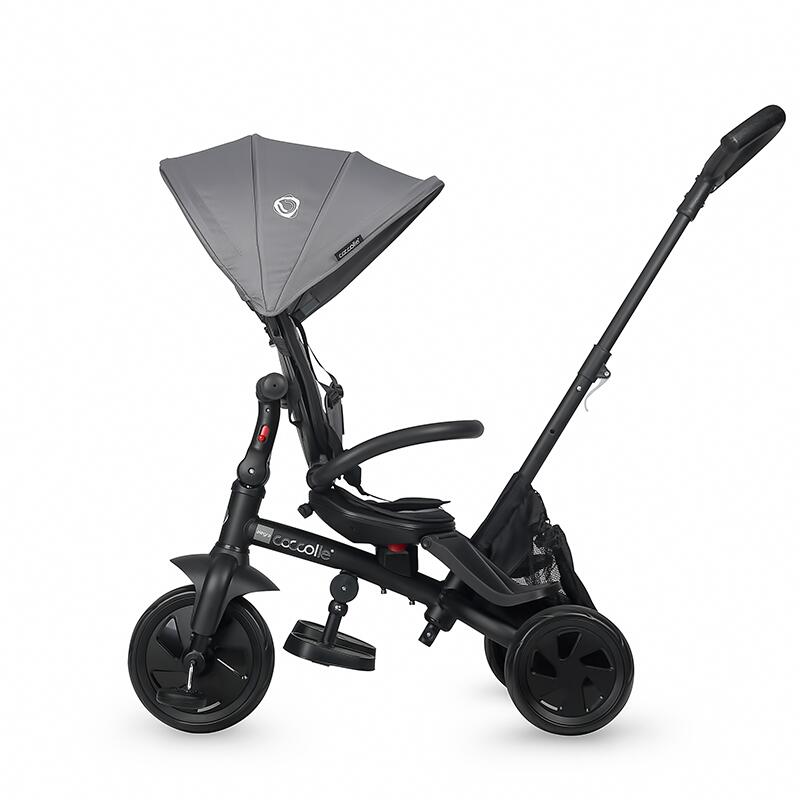 Tricicleta multifunctionala Coccolle Alegra Greystone - gogobaby.ro