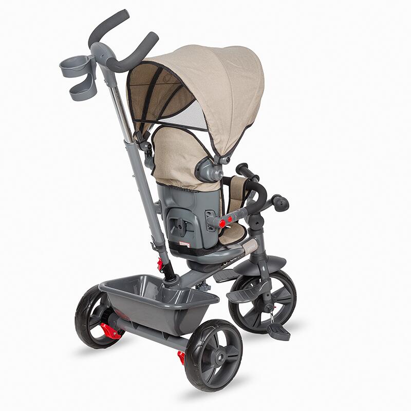 Tricicleta multifunctionala Coccolle Primo Lunar rock - gogobaby.ro