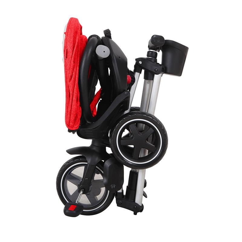 Tricicleta ultrapliabila Qplay Nova Rosu - gogobaby.ro