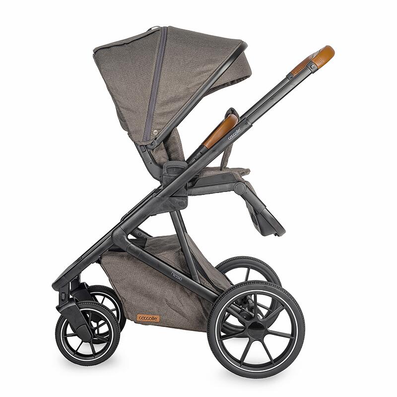 Carucior modular 2in1 C Nessia Anthracite+Balansoar bebelusi C Velio Butternut - gogobaby.ro