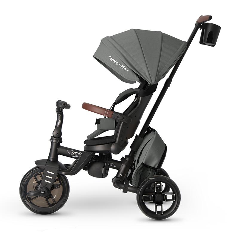 Tricicleta ultrapliabila Qplay Comfo Max Gri
