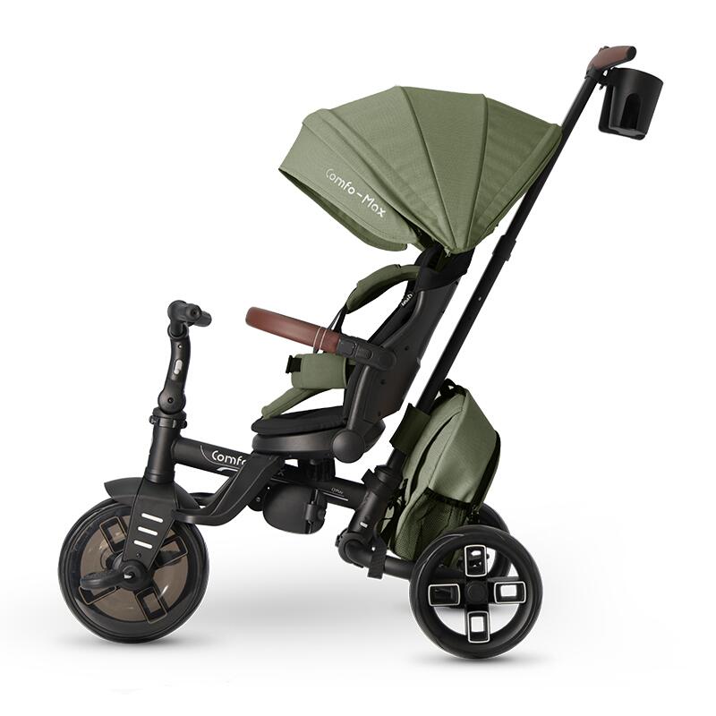 Tricicleta ultrapliabila Qplay Comfo Max Verde