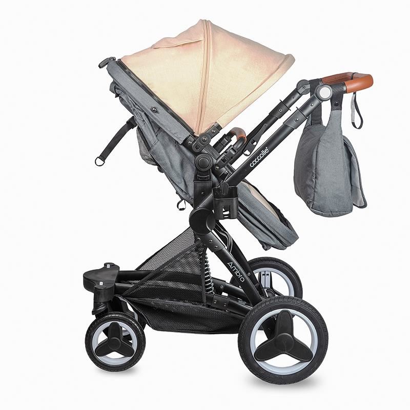 Carucior transformabil 3in1 Coccolle Ambra Safari Beige 2021 - gogobaby.ro