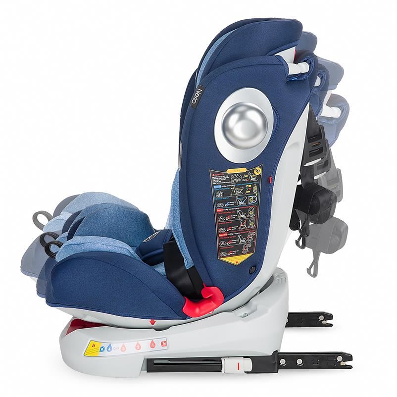 Scaun auto 0-36 kg rotativ Coccolle Nerio Celestial blue - gogobaby.ro
