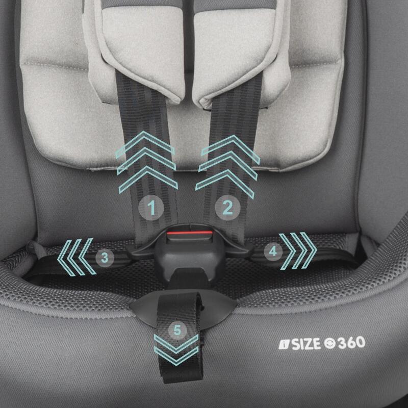 Scaun auto iSize 40-150 cm Coccolle Nova Moonlit grey - gogobaby.ro