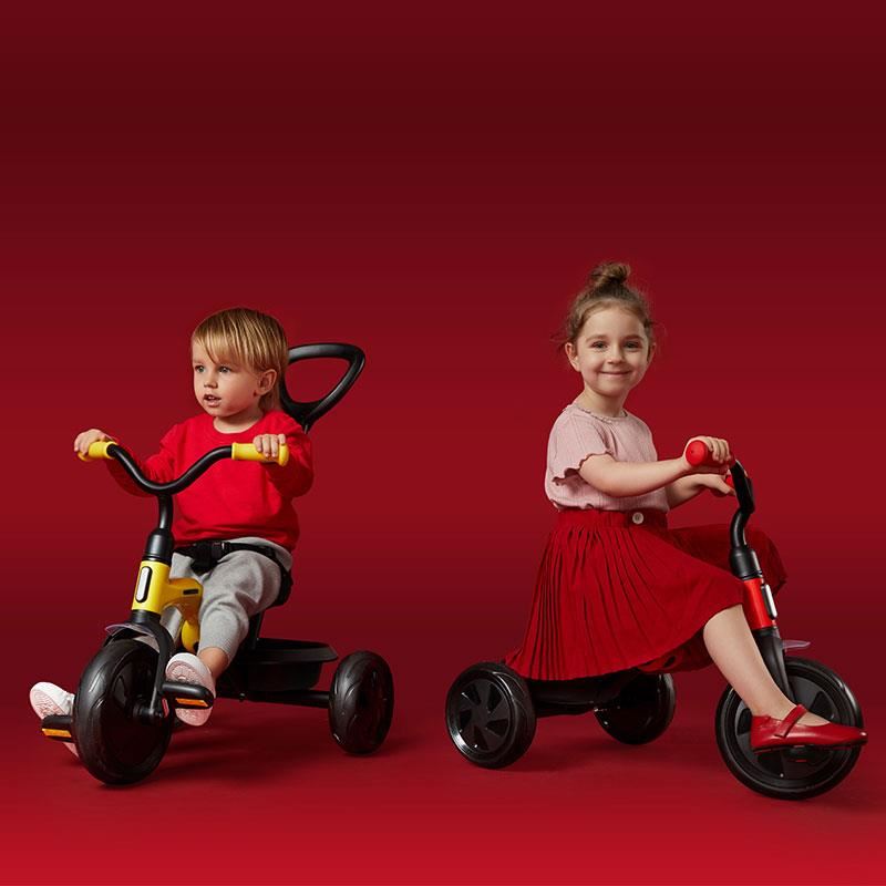Tricicleta Qplay Ant Galben - gogobaby.ro