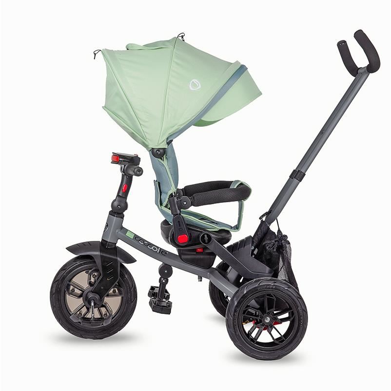 Tricicleta multifunctionala Coccolle Pianti Mint Green - gogobaby.ro