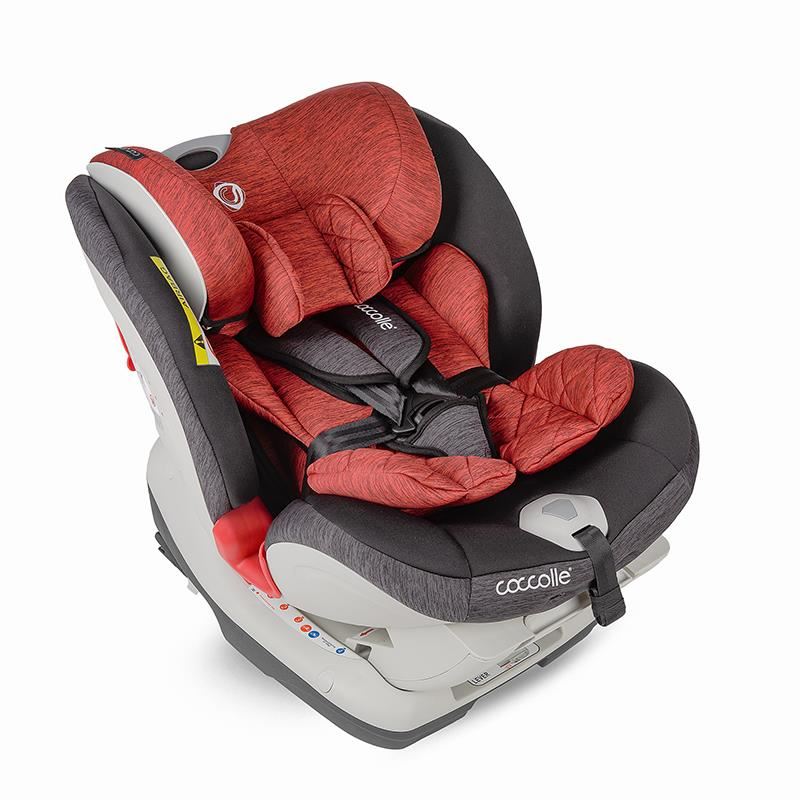 Scaun auto cu Isofix grupa 0-36 kg Coccolle Cressida Dahlia Red - gogobaby.ro