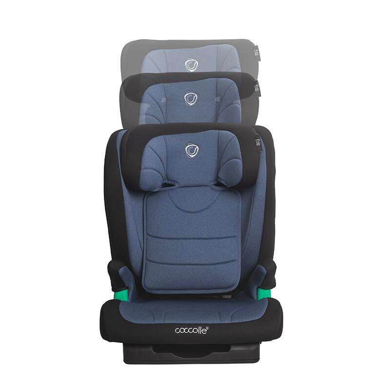 Scaun auto iSize 100-150 cm Coccolle Eris Rock blue - gogobaby.ro