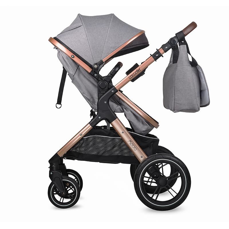 Carucior transformabil 3in1 Coccolle Melora Moonlit grey - gogobaby.ro
