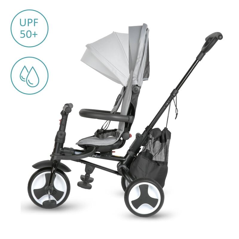 Tricicleta ultrapliabila Coccolle Spectra plus Neutral Grey - gogobaby.ro