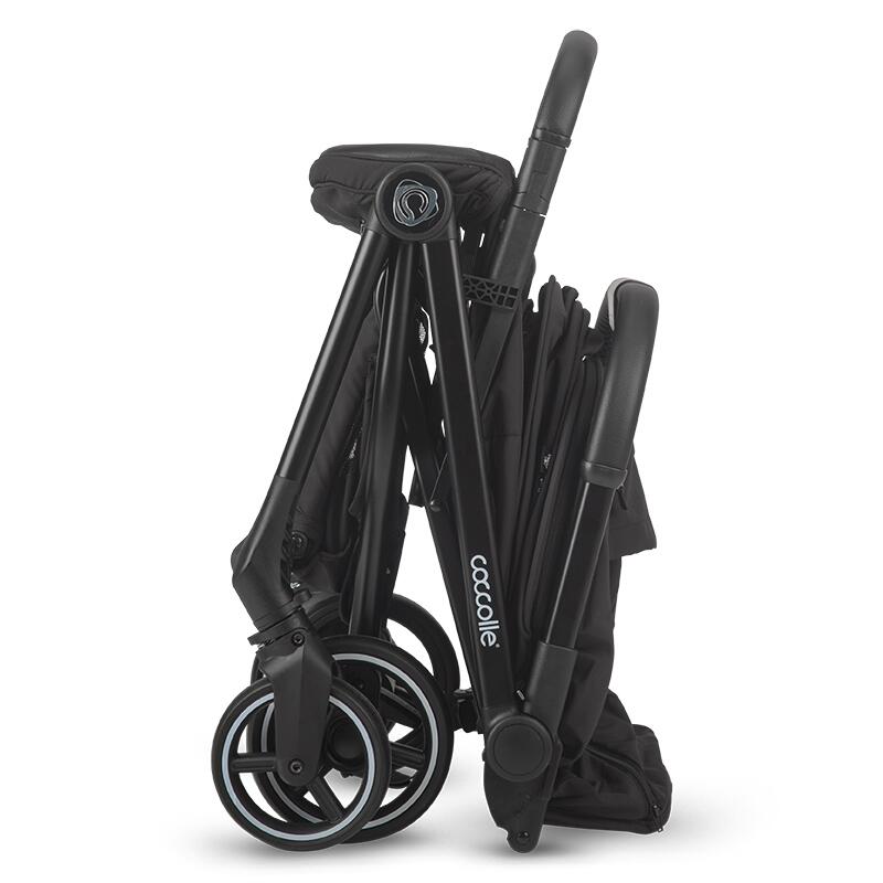 Carucior sport cu pliere automata Coccolle Sierra Diamond black - gogobaby.ro