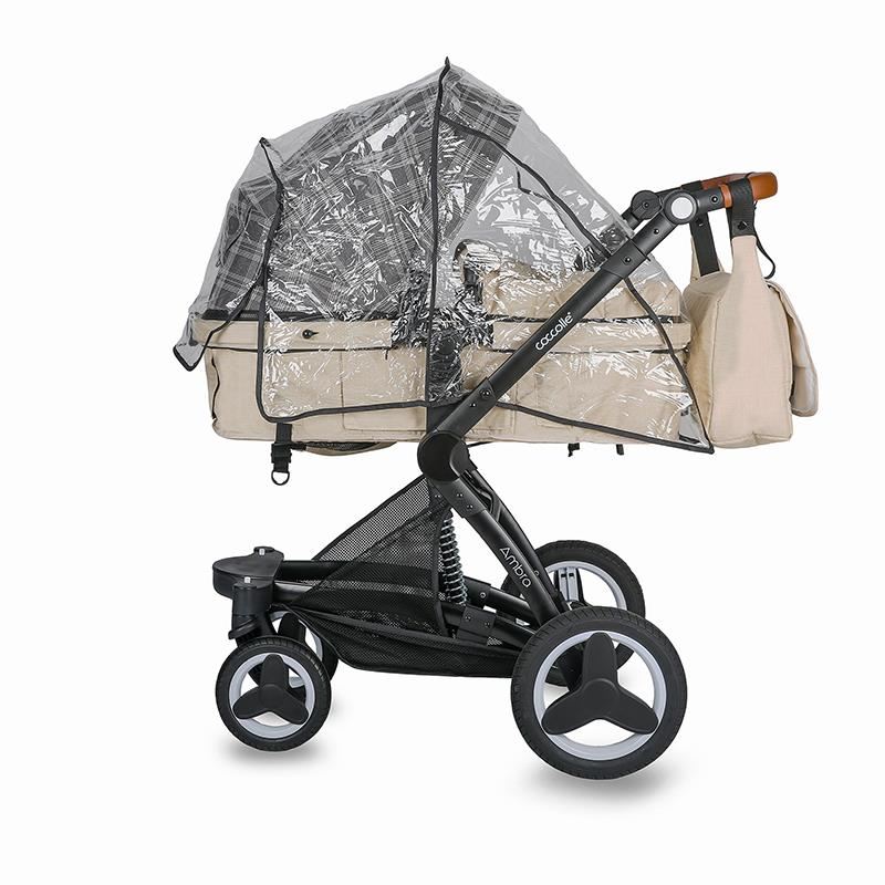 Carucior transformabil 3in1 Coccolle Ambra Safari Beige - gogobaby.ro