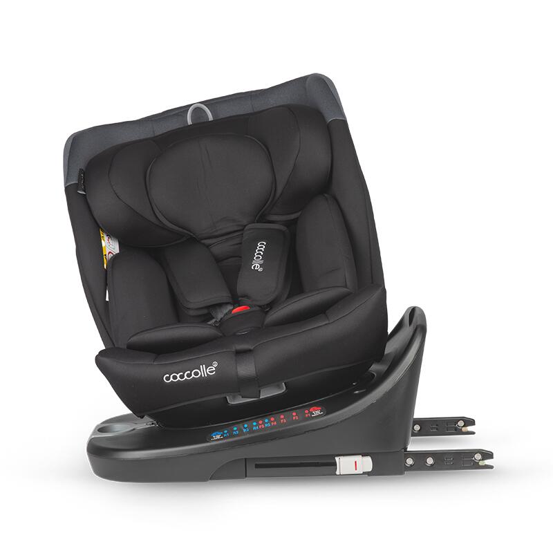 Scaun auto iSize 40-150 cm Coccolle Atira Diamond black - gogobaby.ro