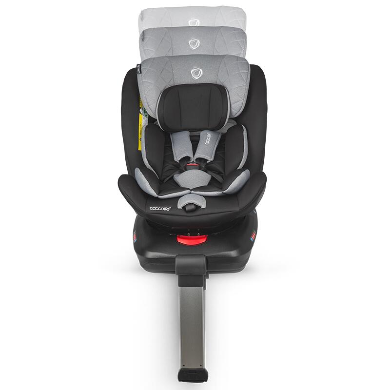 Scaun auto iSize 40-150 cm Coccolle Vigo Diamond black - gogobaby.ro