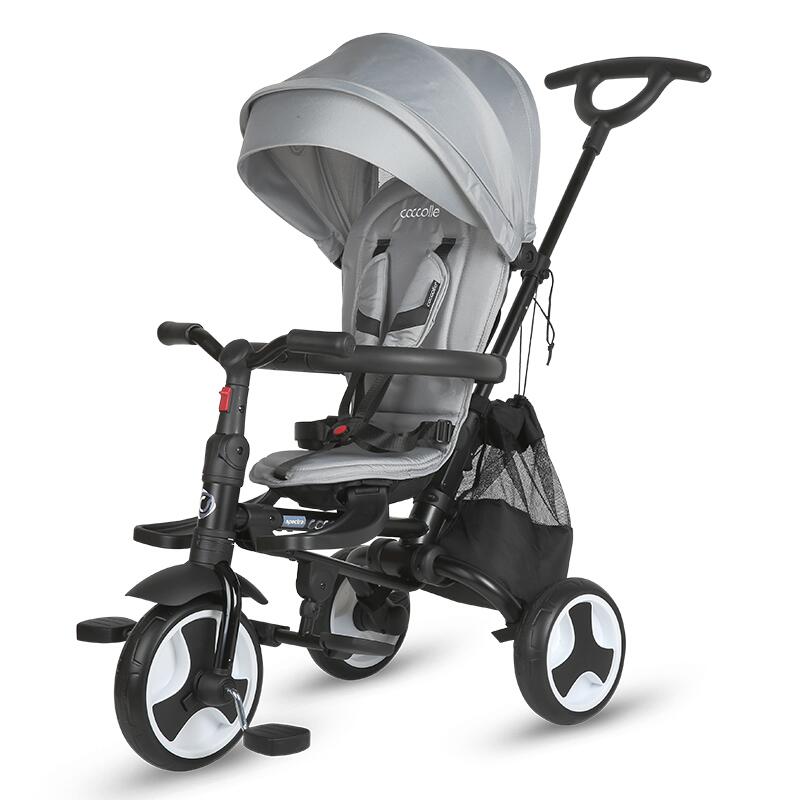 Tricicleta ultrapliabila Coccolle Spectra plus Neutral Grey - gogobaby.ro