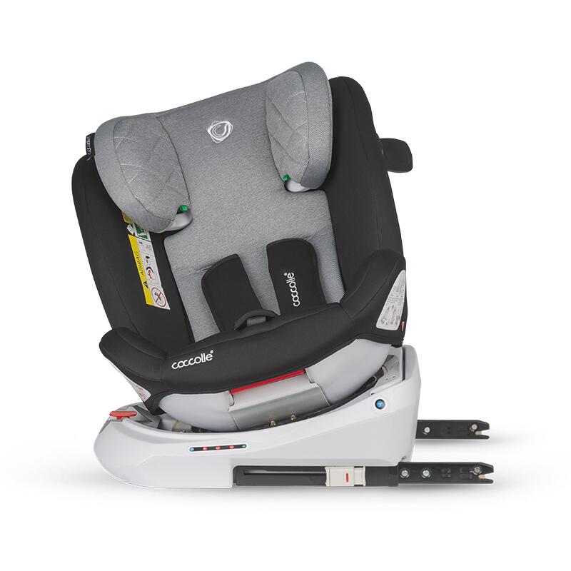 Scaun auto iSize 40-150 cm Coccolle Lyra Greystone - gogobaby.ro