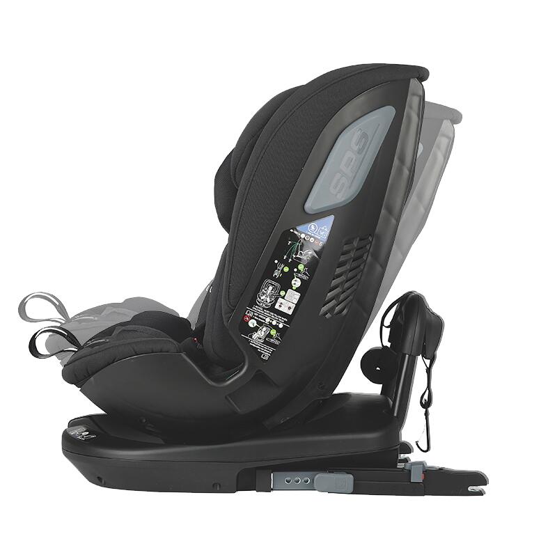 Scaun auto rotativ iSize Coccolle Velsa Jet black - gogobaby.ro