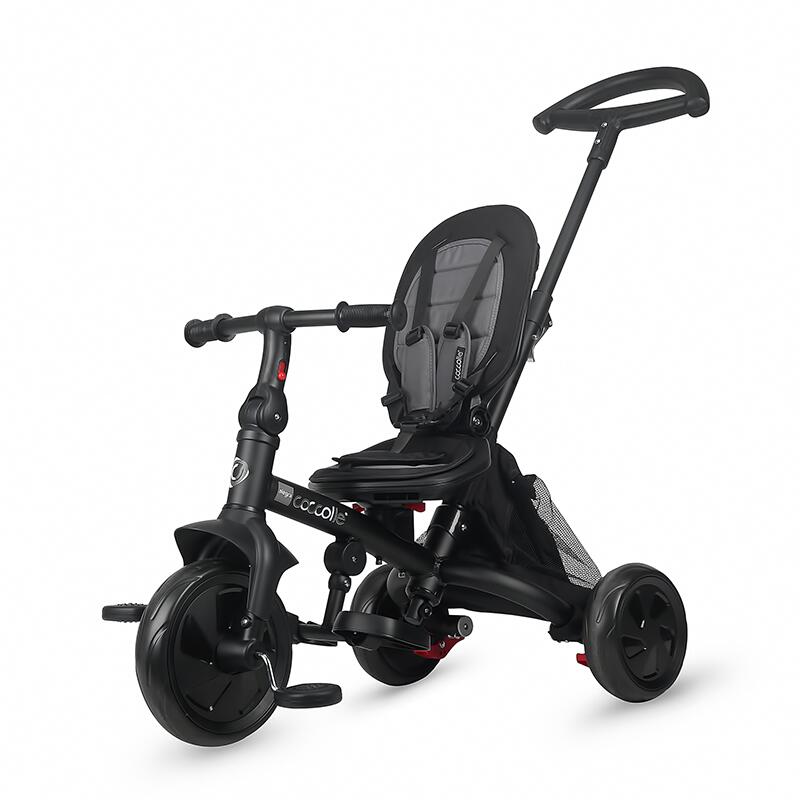 Tricicleta multifunctionala Coccolle Alegra Greystone - gogobaby.ro