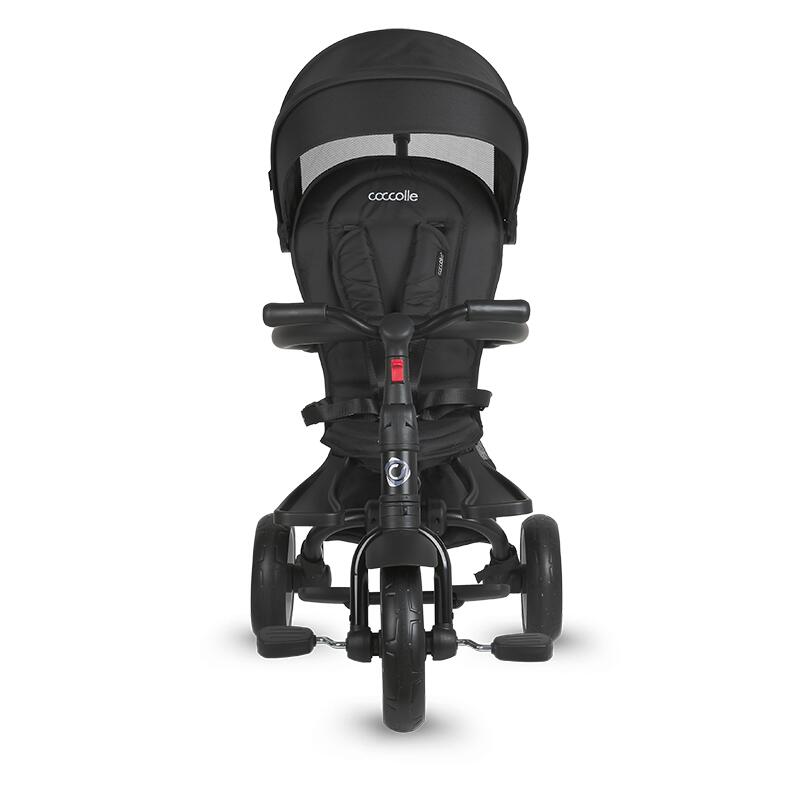 Tricicleta ultrapliabila Coccolle Spectra plus Jet Black - gogobaby.ro
