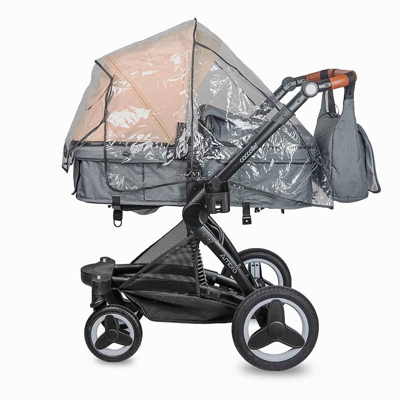Carucior transformabil 3in1 Coccolle Ambra Safari Beige 2021 - gogobaby.ro