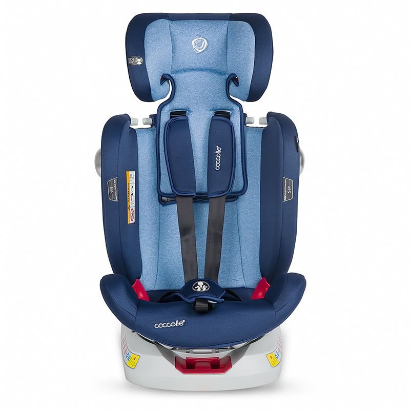 Scaun auto 0-36 kg rotativ Coccolle Nerio Celestial blue - gogobaby.ro