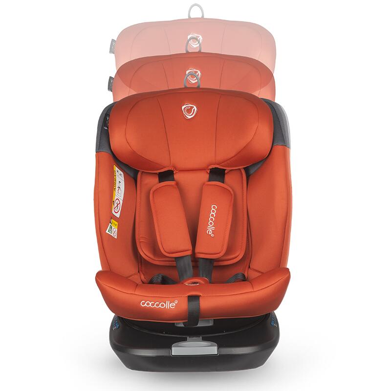 Scaun auto iSize 40-150 cm Coccolle Atira Cinnamon brown - gogobaby.ro