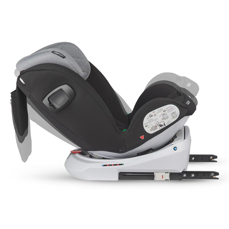 Scaun auto iSize 40-150 cm Coccolle Lyra Greystone - gogobaby.ro