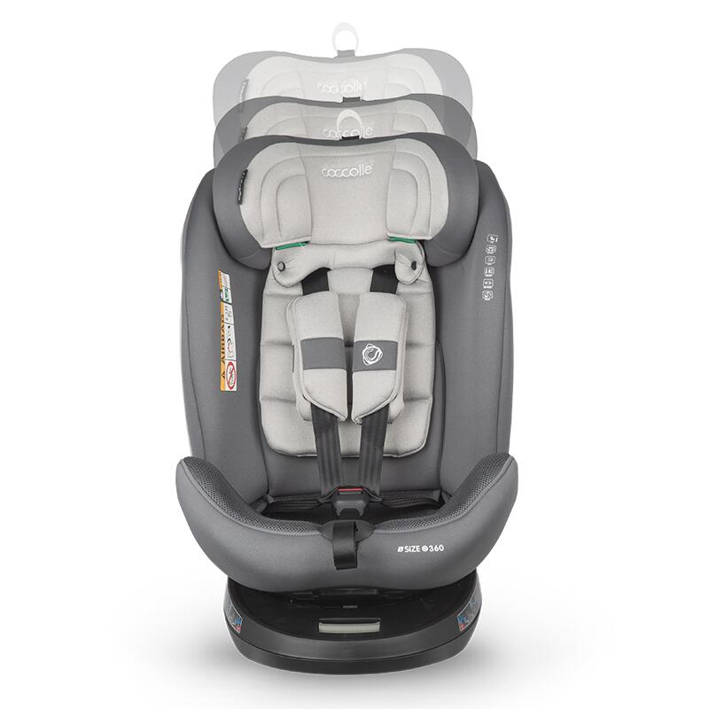 Scaun auto iSize 40-150 cm Coccolle Nova Moonlit grey - gogobaby.ro